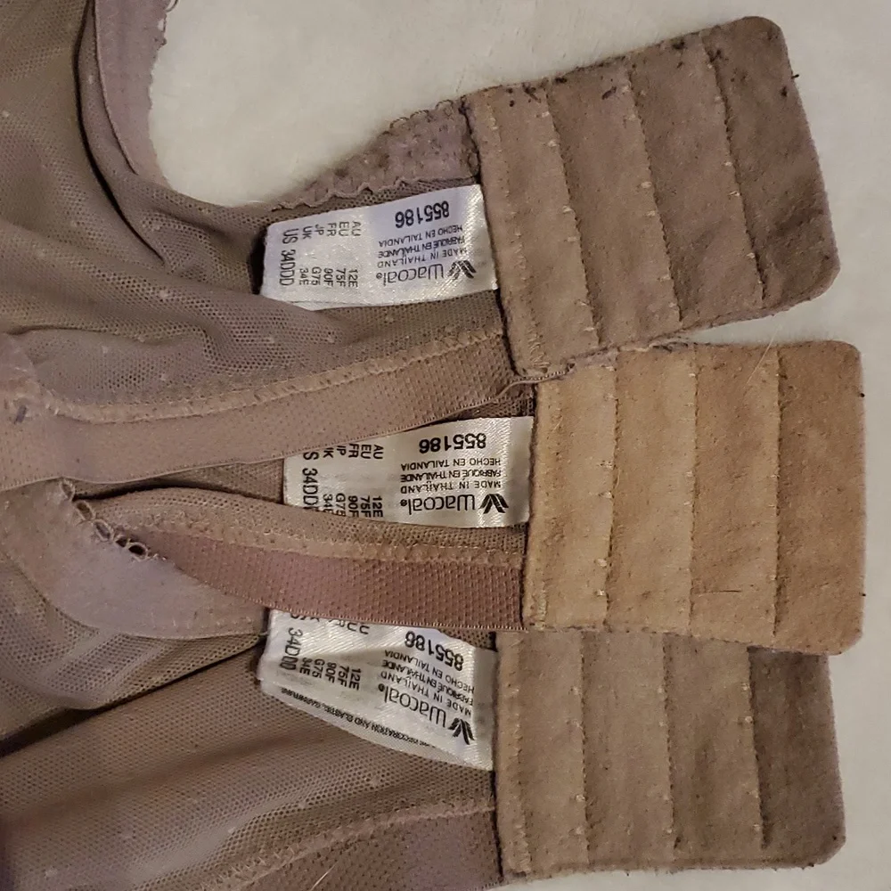 Wacoal Bra LOT of 5 Size 34DDD Full Coverage Lace Underwire Style 855186 #F7 - Picture 9 of 9